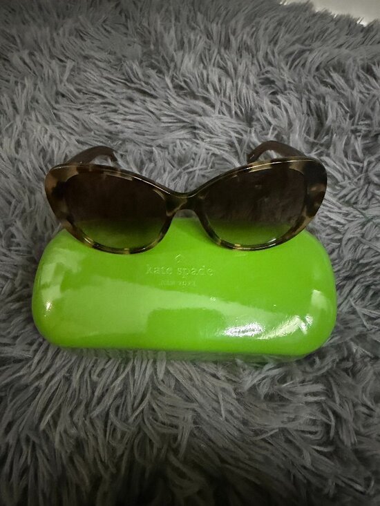 Kate Spade NY Tortoise Cat Eye Sunglasses ?️?✨ w/ Case ?‎ Chic Designer Vibes main image 7